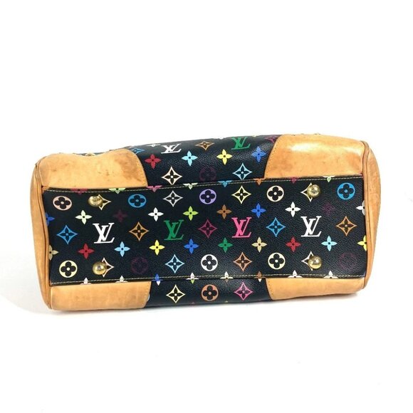 LOUIS VUITTON M40202 MonogramMulticolore BeverlyGM Hand Bag Tote Shoulder Bag - Picture 14 of 16